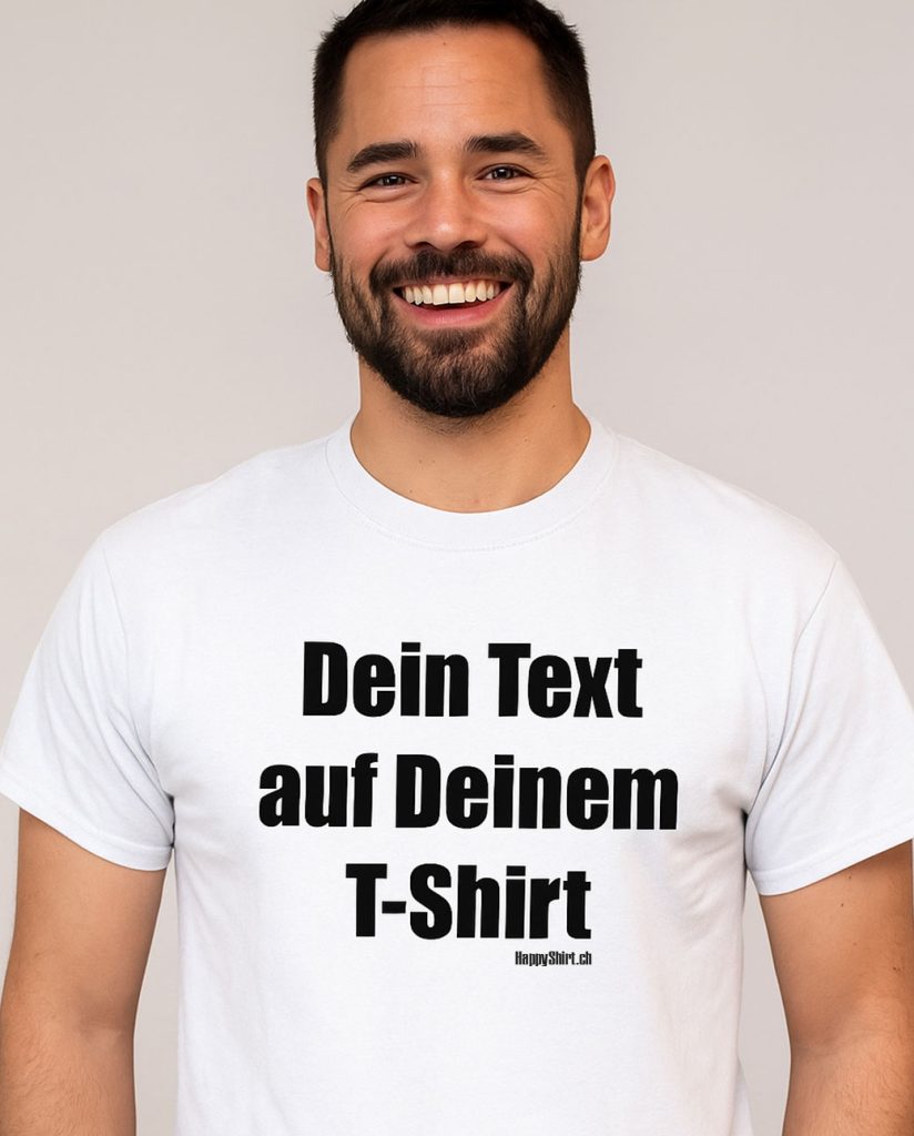 t-shirt bedrucken schweiz